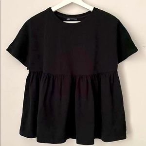 Zara Peplum T-Shirt